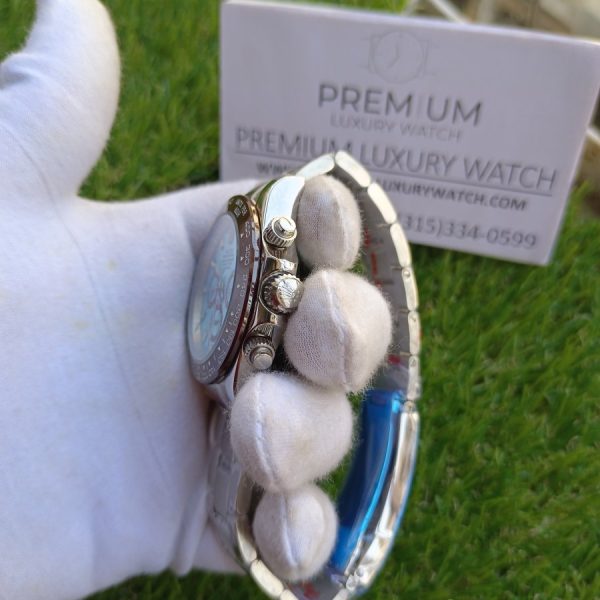 11 rolex oyster perpetual cosmograph daytona platinum ice blue 40mm mens wrist watch high quality swiss