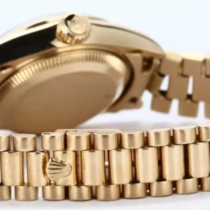 8 rolex datejust 36mm yellow gold silver diamond dial president bracelet mens watchunisex wrist watch