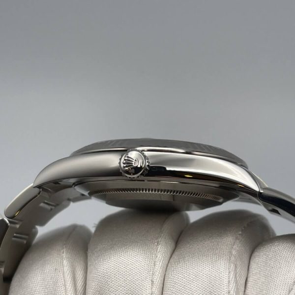 6 rolex 126334 datejust 41mm stainless steel oyster bracelet roman dial wrist mens watch