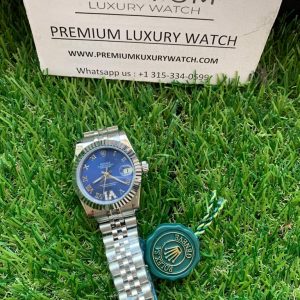 6 rolex lady datejust 31mm stainless steel blue roman dial oyster perpetual jubilee bracelet watch 1