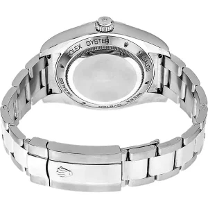 3 rolex milgauss green crystal stainless steel black dial smooth bezel oyster bracelet 116400gv