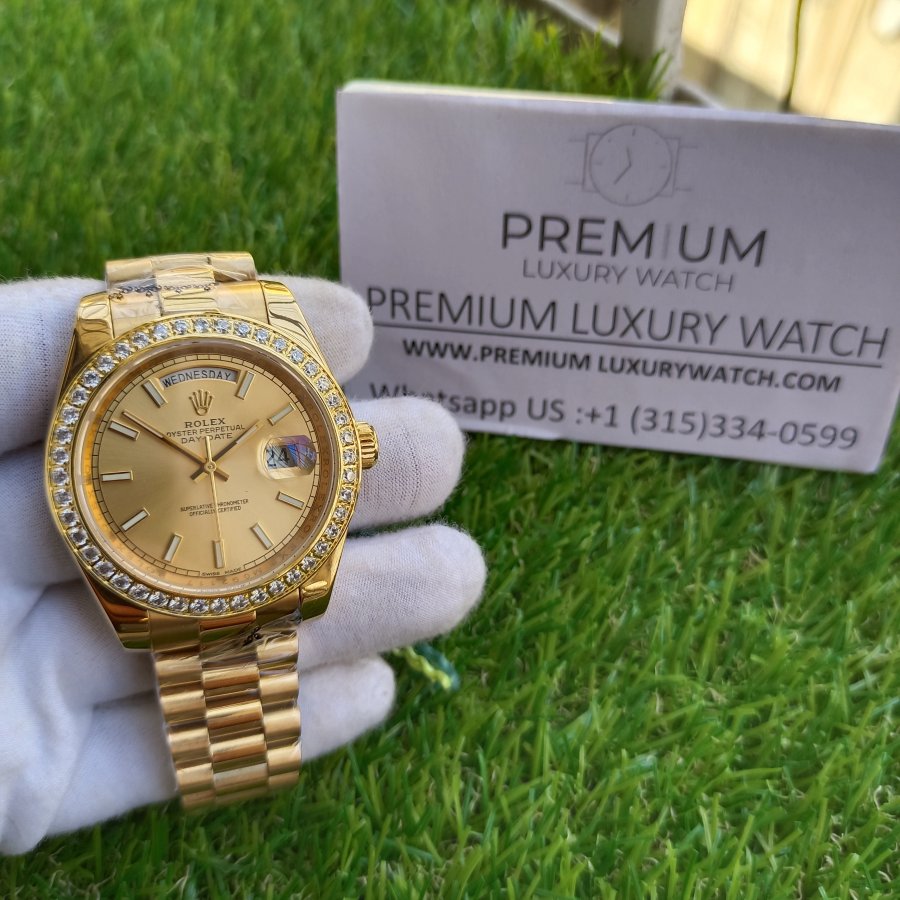 41mm diamond bezel best sale