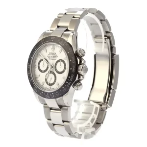 1 rolex cosmograph daytona 40mm white dial stainless steel oyster mens watch 116500ln