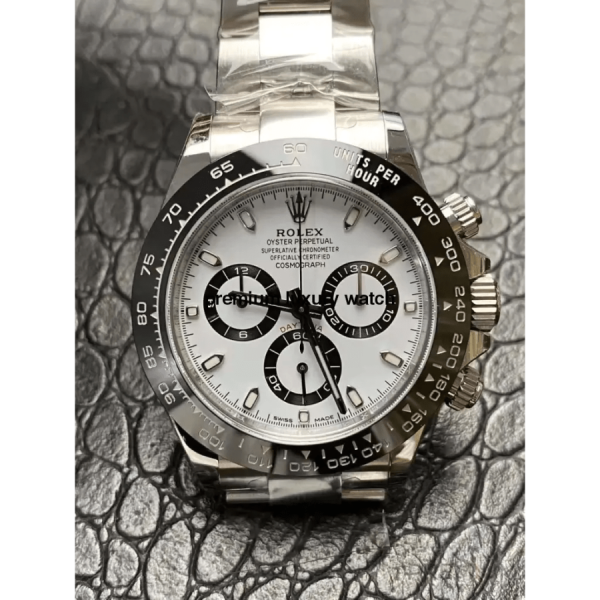 5 rolex cosmograph daytona 40mm white dial stainless steel oyster mens watch 116500ln