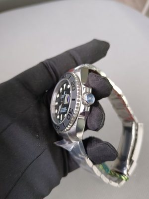 6 new rolex yachtmaster 42 titanium intense black dial oyster bracelet 226627 wtach