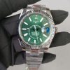 new rolex sky dweller green index dial 42mm oyster bracelet 336934 watch