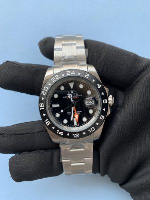 rolex explorer ll limited edition stainless steel black dial 42mm oyster bracelet