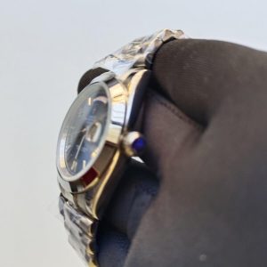 3 rolex datejust 126300 blue roman dial jubilee 41mm stainless steel mens wrist watch
