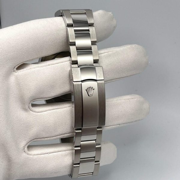2 rolex datejust 126300 blue roman oyster 41mm stainless steel mens wrist watch