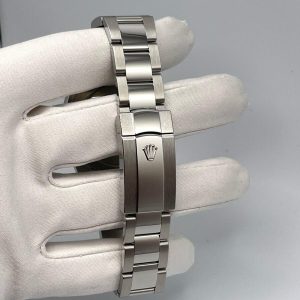 4 rolex datejust 126334 dark rhodium index oyster bracelet 41mm stainless steel mens wrist watch