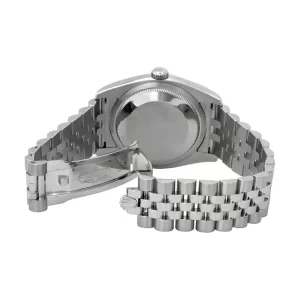 2 rolex datejust 126334 dark rhodium index oyster 41mm stainless steel mens wrist watch