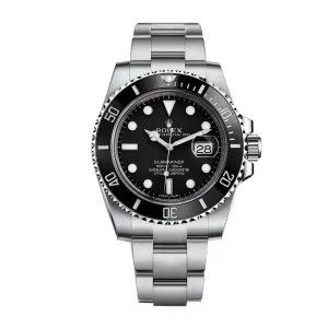 rolex submariner 41mm automatic chronometer black dial mens watch high qualitywith box