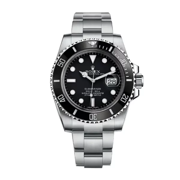 rolex submariner 41mm automatic chronometer black dial mens watch high qualitywith