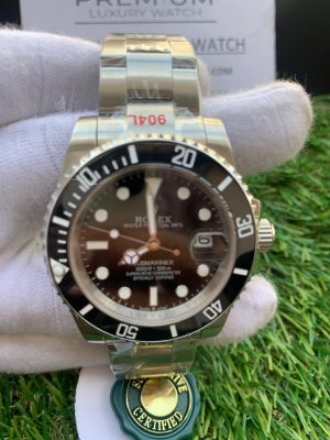 11 rolex submariner 41mm automatic chronometer black dial mens watch high qualitywith box