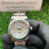 rolex lady datejust 31mm white diamond dial stainless steel jubilee bracelet wrist watch 178384