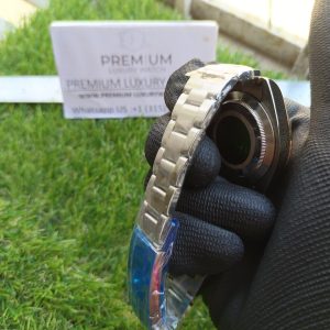3 rolex explorer ii mens 39mm black dail stainless steel wrist watch