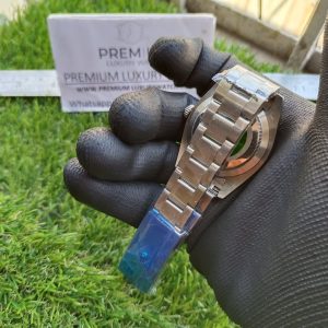 4 rolex explorer ii mens 39mm black dail stainless steel wrist watch