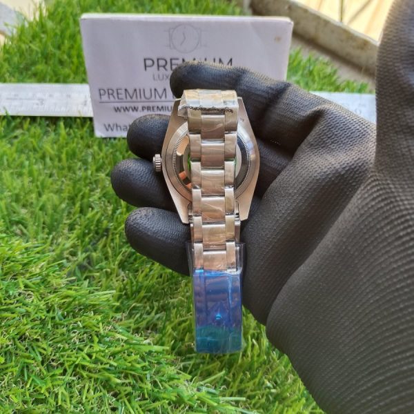 5 rolex explorer ii mens 39mm black dail stainless steel wrist watch