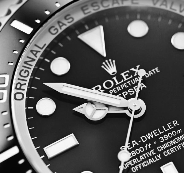 5 rolex sea dweller deepsea 44 black dial stainless steel mens watch 116660