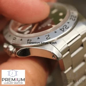 10 rolex explorer ii mens 42mm black date stainless steel wrist watch 16570