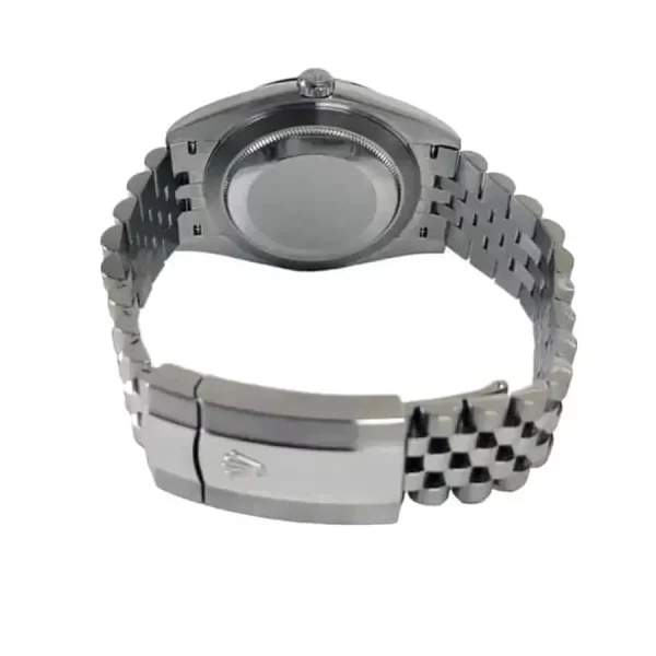 5 rolex datejust 41 mm slate roman dial automatic jubilee mens wrist watch 126300
