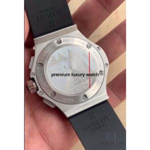 hublot big bang steel ceramic black grey dial chronograph 44mm wrist watch 671 1