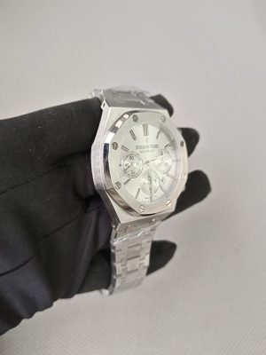 audemars piguet royal oak chronograph silver toned dial 42mmrose gold watch 2 900x1200 1