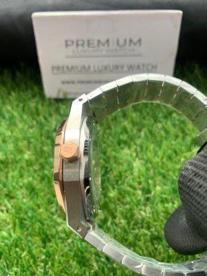 audemars peace royal oak 41mm automatic watch 15400sroo 1220sr 3