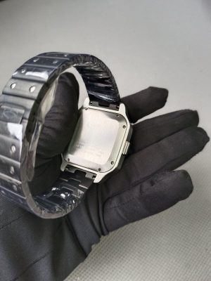 8 cartier santos xl chronograph silver dial mens watch wssa0017 mens wrist watch