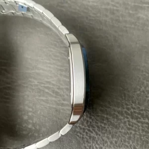 3 cartier watch 40mm cartier santos blue dial blue bezel mens watch wssa0048
