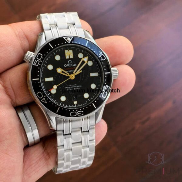2 omega seamaster 300m 007 james bond edition 42mm black dial for mens wrist watch
