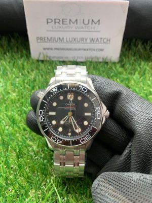 10 omega seamaster 300m 007 james bond edition 42mm black dial for mens wrist watch