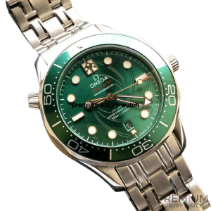 omega seamaster james bond 007 limited edition green dial chronometer 42mm mens wrist watch