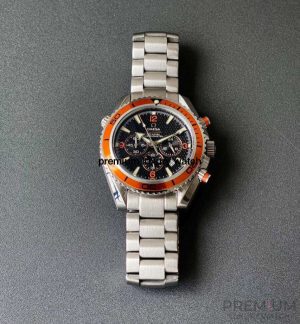 1 omega seamaster planet ocean 600m chronograph 375mm automatic mens wrist watch