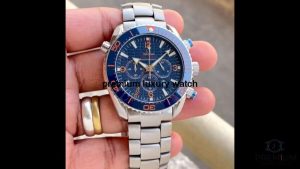 1 omega seamaster planet ocean chronograph 42mm automatic watch