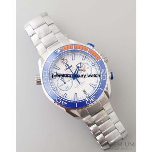 1 omega seamaster planet ocean 600m chronometer chronograph 455mm limited edition watch