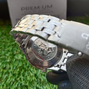 11 omega seamaster diver chronometer chronograph 44mm stainless steel ceramic bezel black dial steel bracelet