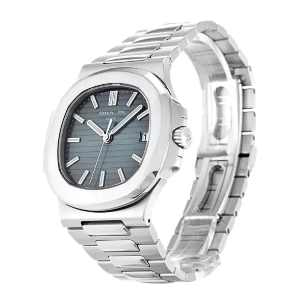1 patek philippe nautilus 5711 blue dial stainless steel automatic mens watch
