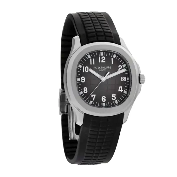 2 patek philippe aquanaut rubber strap 5167a001 mens wrist watch