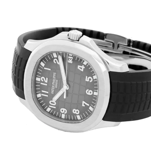 3 patek philippe aquanaut rubber strap 5167a001 mens wrist watch