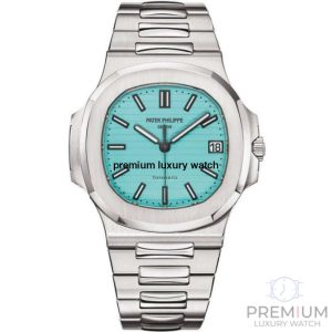 patek philippe 57111a nautilus tiffany dial stainless steel automatic mens watch limited edition