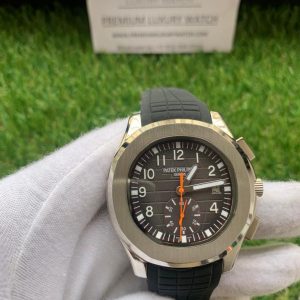 11 patek philippe aquanaut chronograph 5968a001 black dial watch