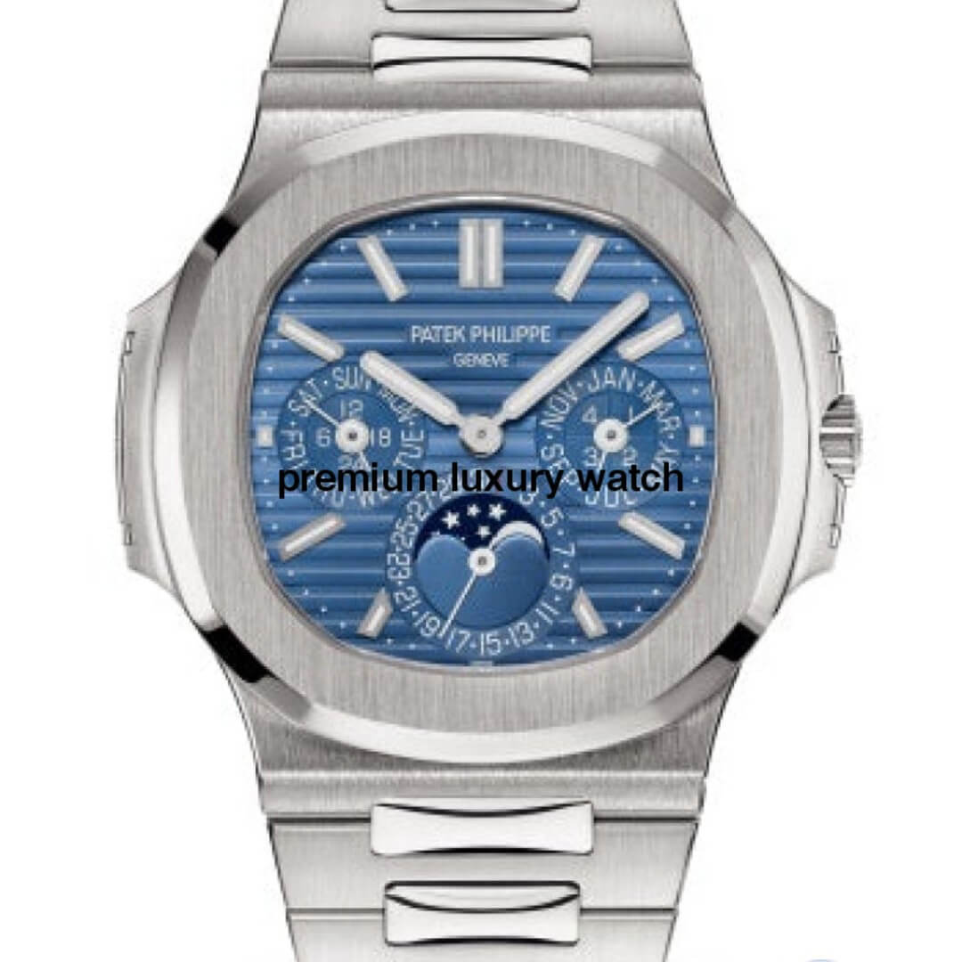 Patek Philippe Nautilus Grand Complication Perpetual Calendar Blue Dial 57401G Automatic Stainless Steel Watches Acm Shop