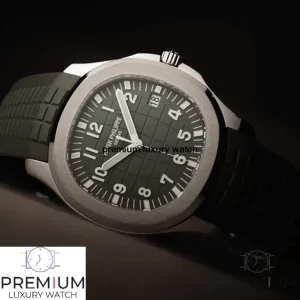 7 patek philippe aquanaut green dial rubber strap mens watch 5168g010 wrist watch