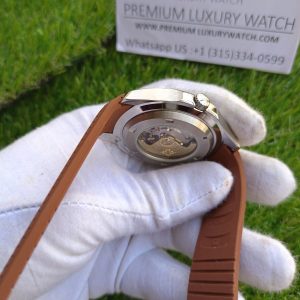 6 patek philippe aquanaut 5167r001 40mm dark brown dial watch