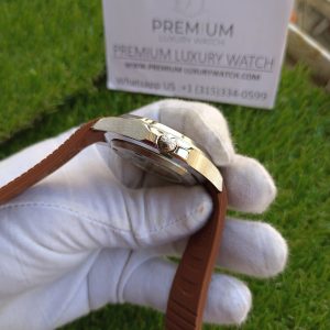 7 patek philippe aquanaut 5167r001 40mm dark brown dial watch