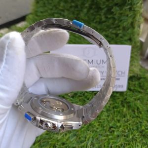 5 patek philippe nautilus travel time dark grey dial mens wrist watch 59901a001 405mm