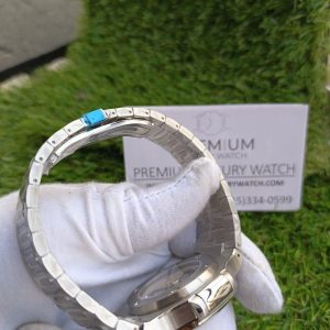 6 patek philippe nautilus travel time dark grey dial mens wrist watch 59901a001 405mm
