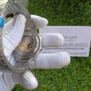 8 patek philippe nautilus travel time dark grey dial mens wrist watch 59901a001 405mm