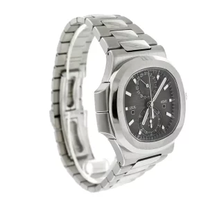 19 patek philippe nautilus travel time dark grey dial mens wrist watch 59901a001 405mm